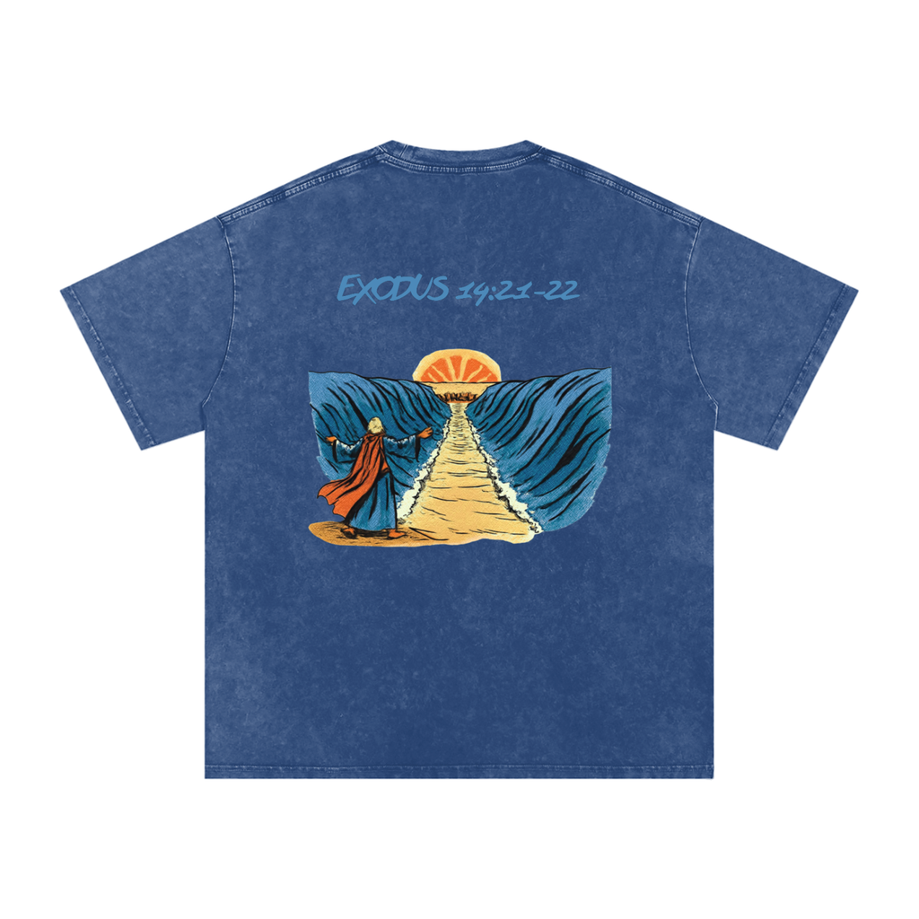 The "Parting of the Sea" Washed Oversized Tee