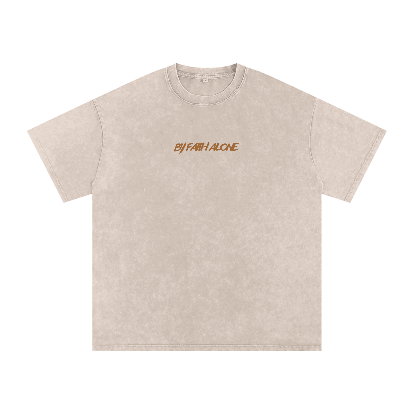 The "My God Sent His Angel" (Daniel 6:21-23) Washed Oversized T-Shirt