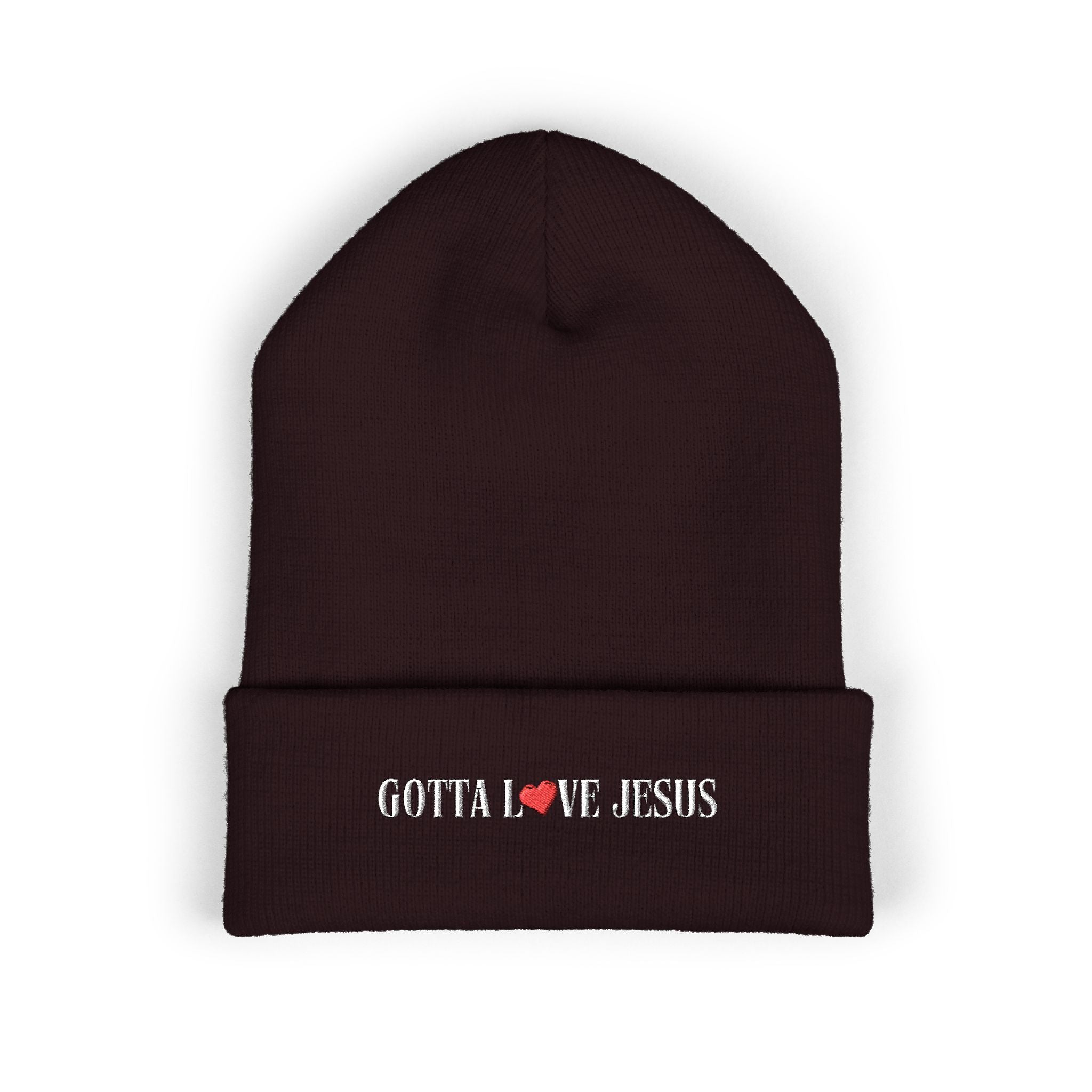 "Gotta Love Jesus" Classic Cuffed Beanie