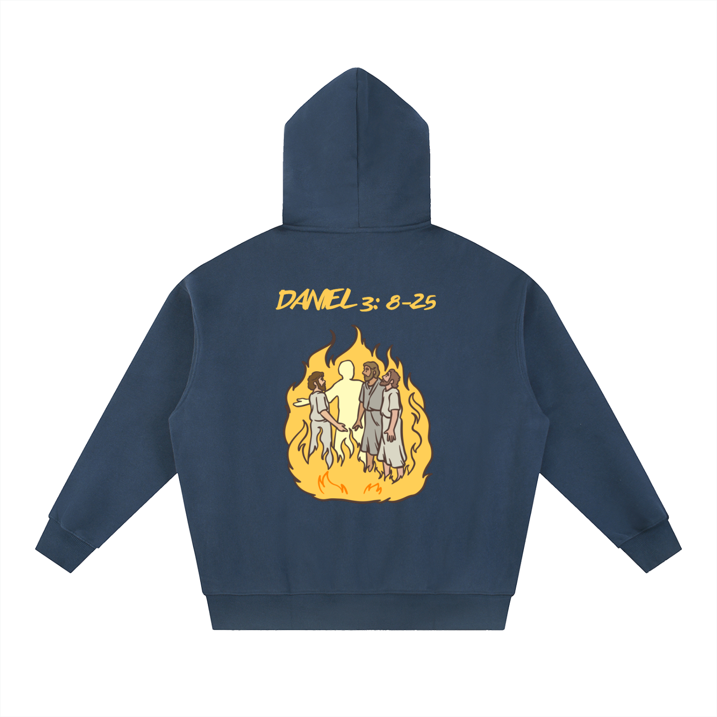 The "Fourth Man in the Fire" (Daniel 3:8-25) Heavyweight Zip-Up