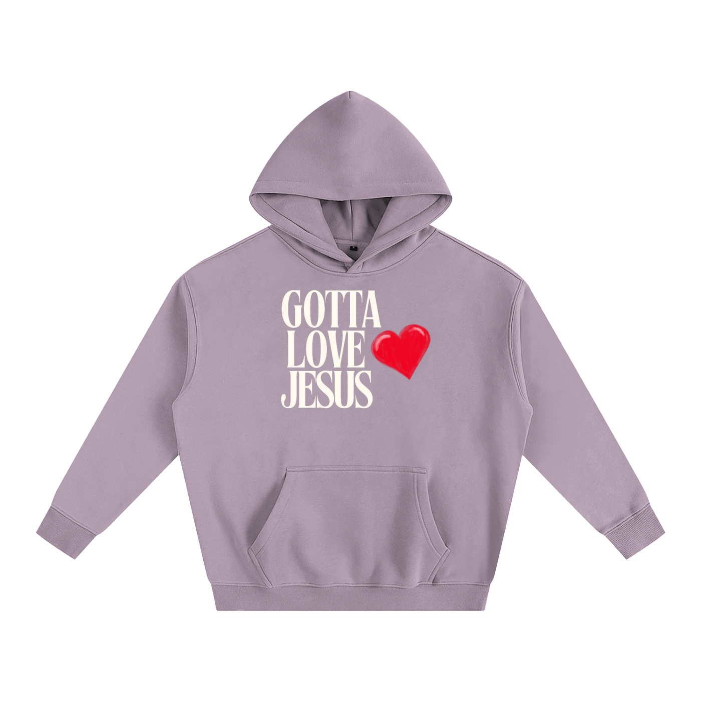The Gotta Love Jesus "OG" Oversize Fleeced Hoodie