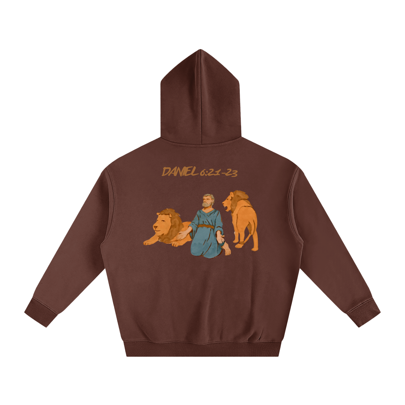 The "My God Sent His Angel" Oversize Fleeced Hoodie