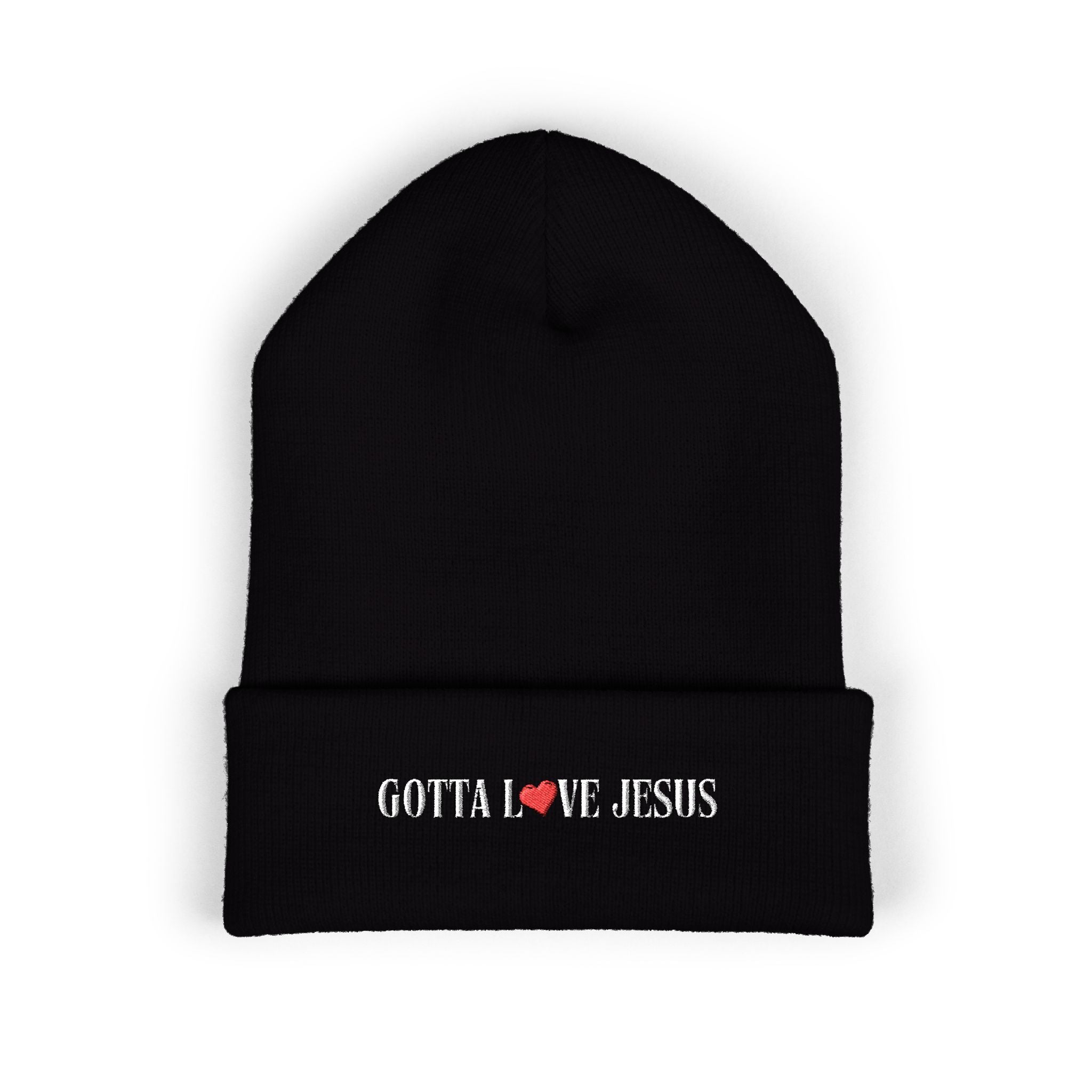 "Gotta Love Jesus" Classic Cuffed Beanie