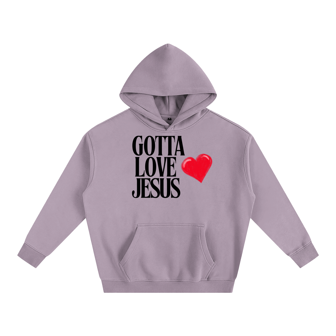 The Gotta Love Jesus "OG" Oversized Fleece Hoodie