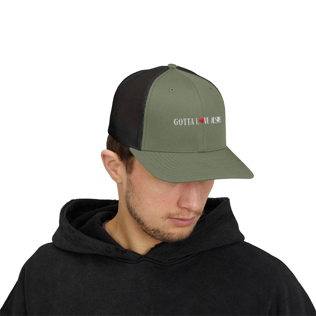 "Gotta Love Jesus" Snapback Trucker Cap