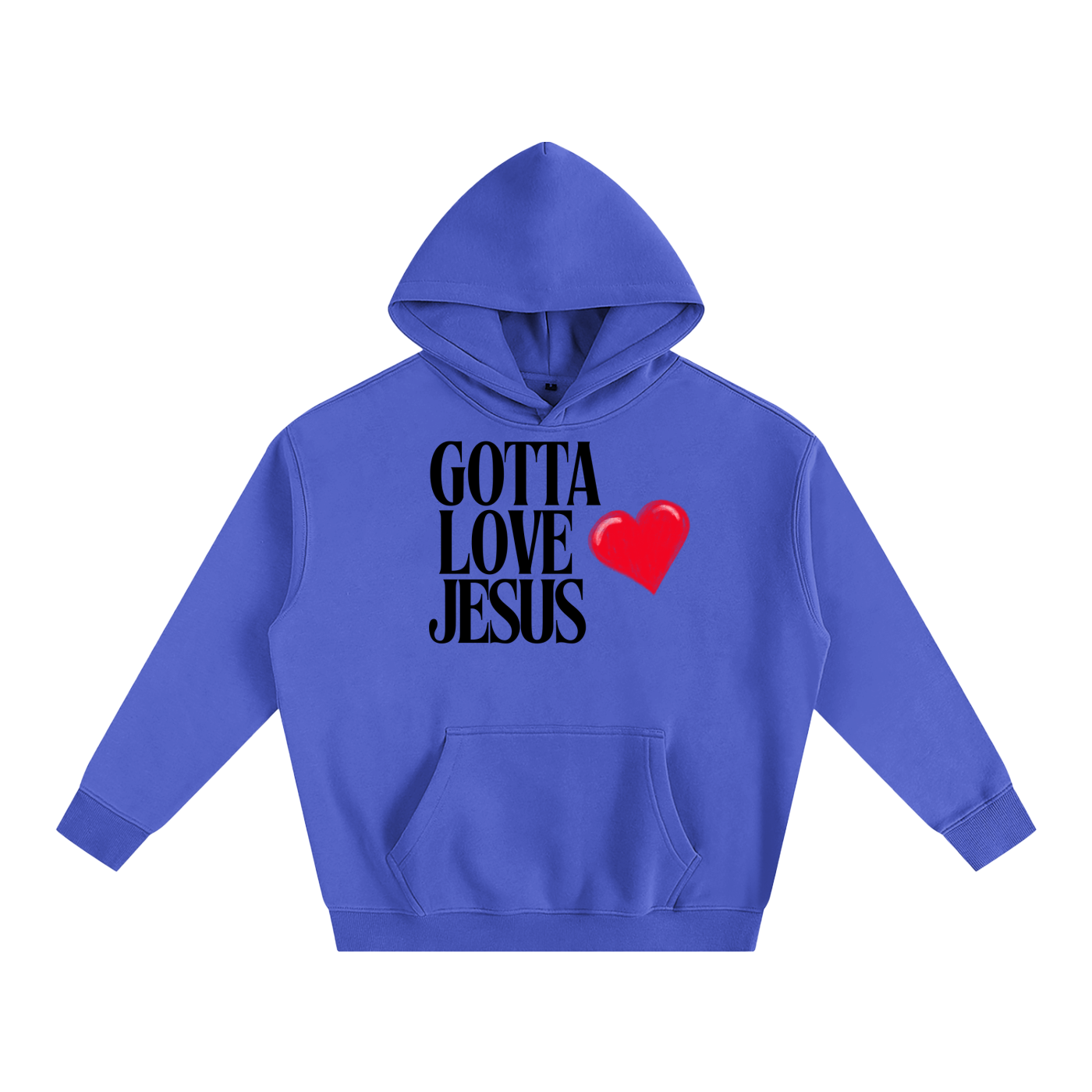 The Gotta Love Jesus "OG" Oversized Fleece Hoodie