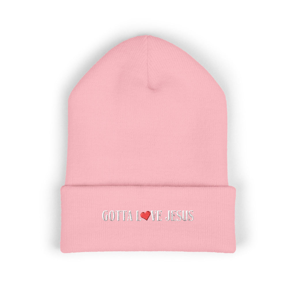 "Gotta Love Jesus" Classic Cuffed Beanie