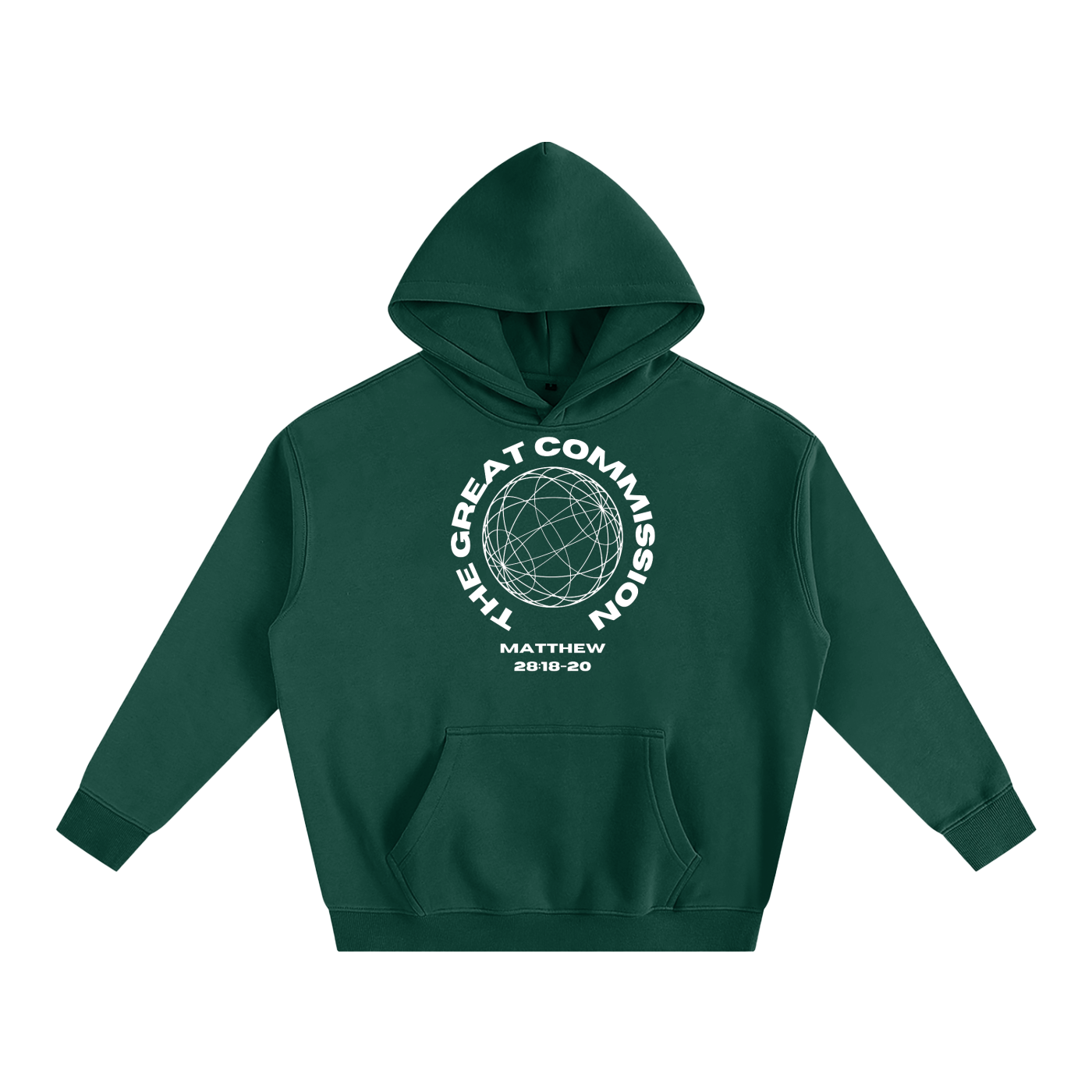 "The Great Commission" Oversize Fleeced Hoodie