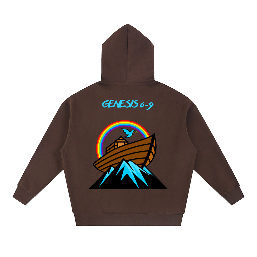 The "Noah's Ark" (Genesis 6-9) Heavyweight Zip-Up