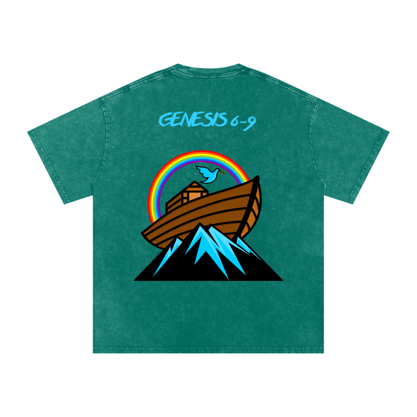 The "Noah's Ark' Washed Oversize Tee