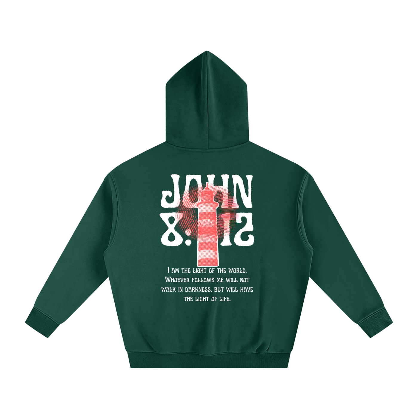 The "I'm the Light of the World" Oversize Fleeced Hoodie