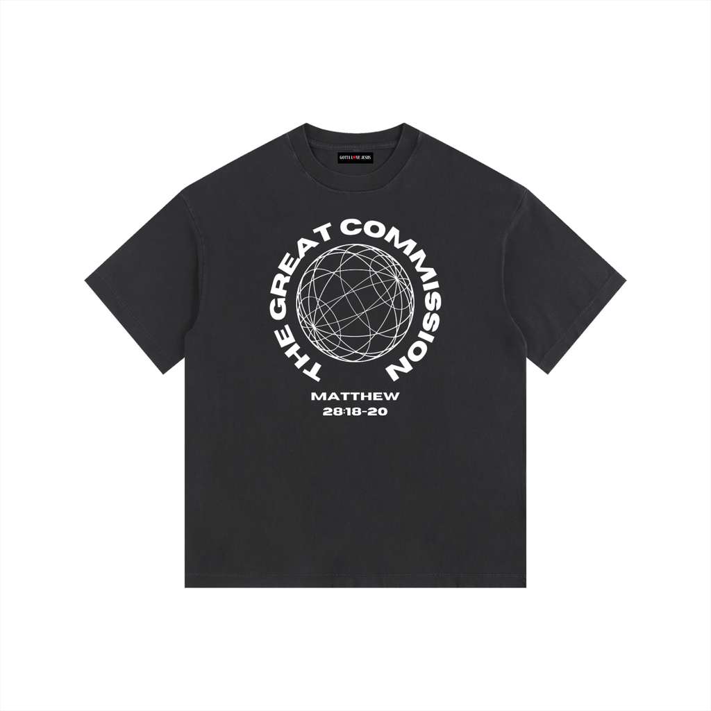"The Great Commission" Oversized Tee