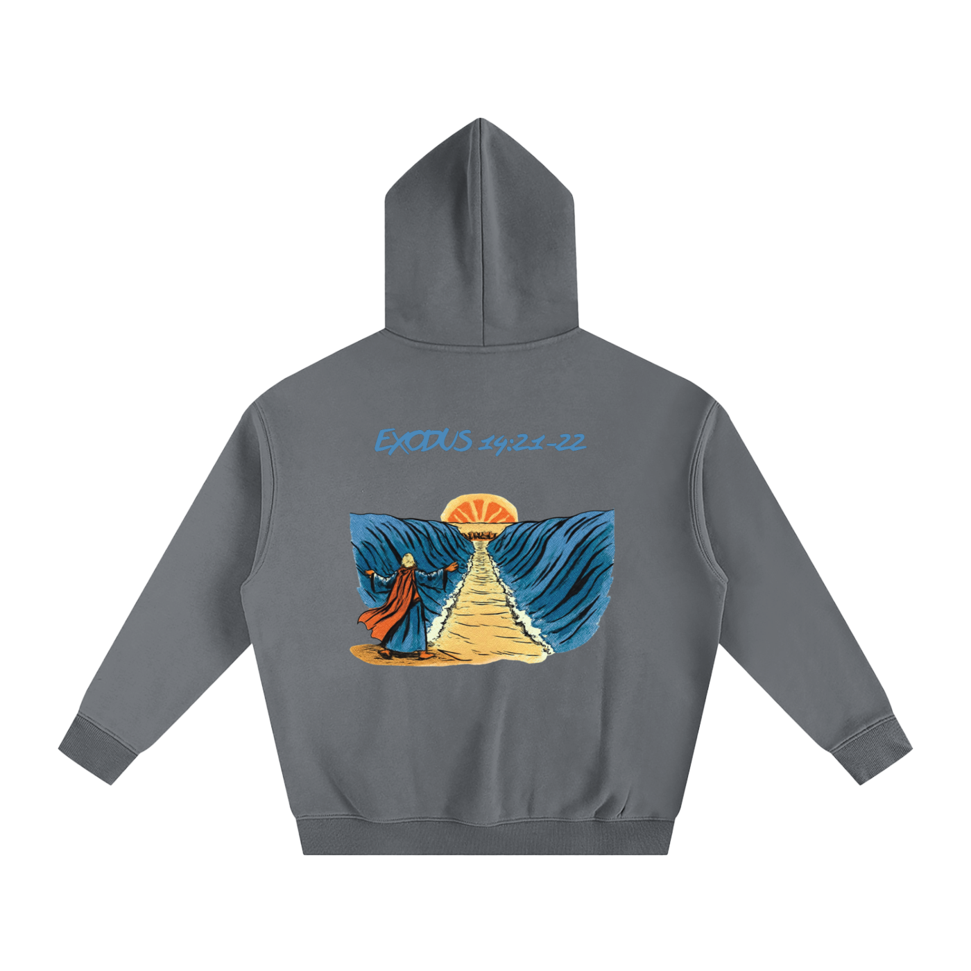 The "Parting of the Sea" Oversized Hoodie