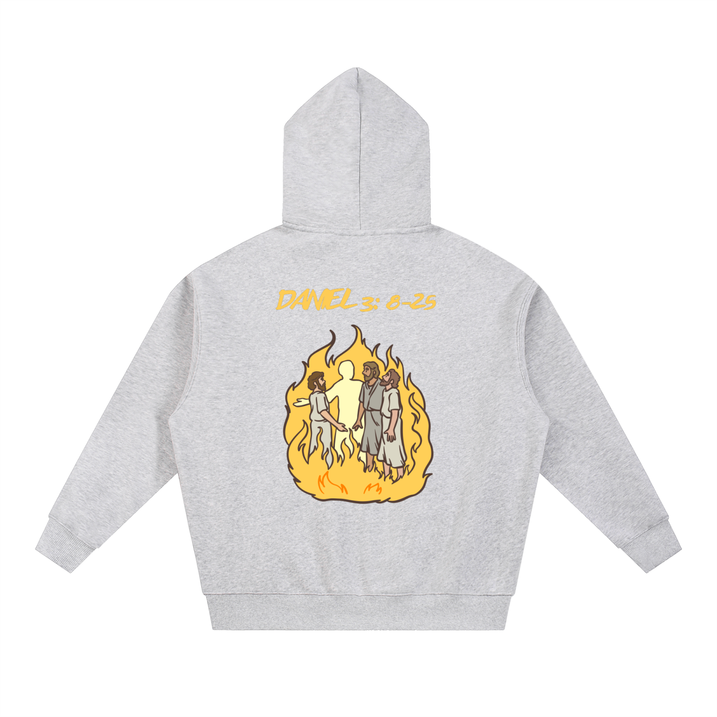 The "Fourth Man in the Fire" (Daniel 3:8-25) Heavyweight Zip-Up