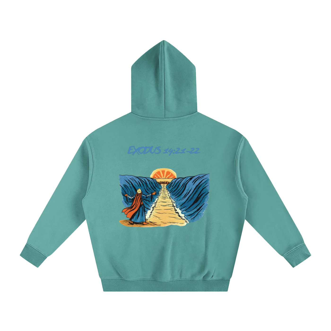 The "Parting of the Sea" Oversized Hoodie