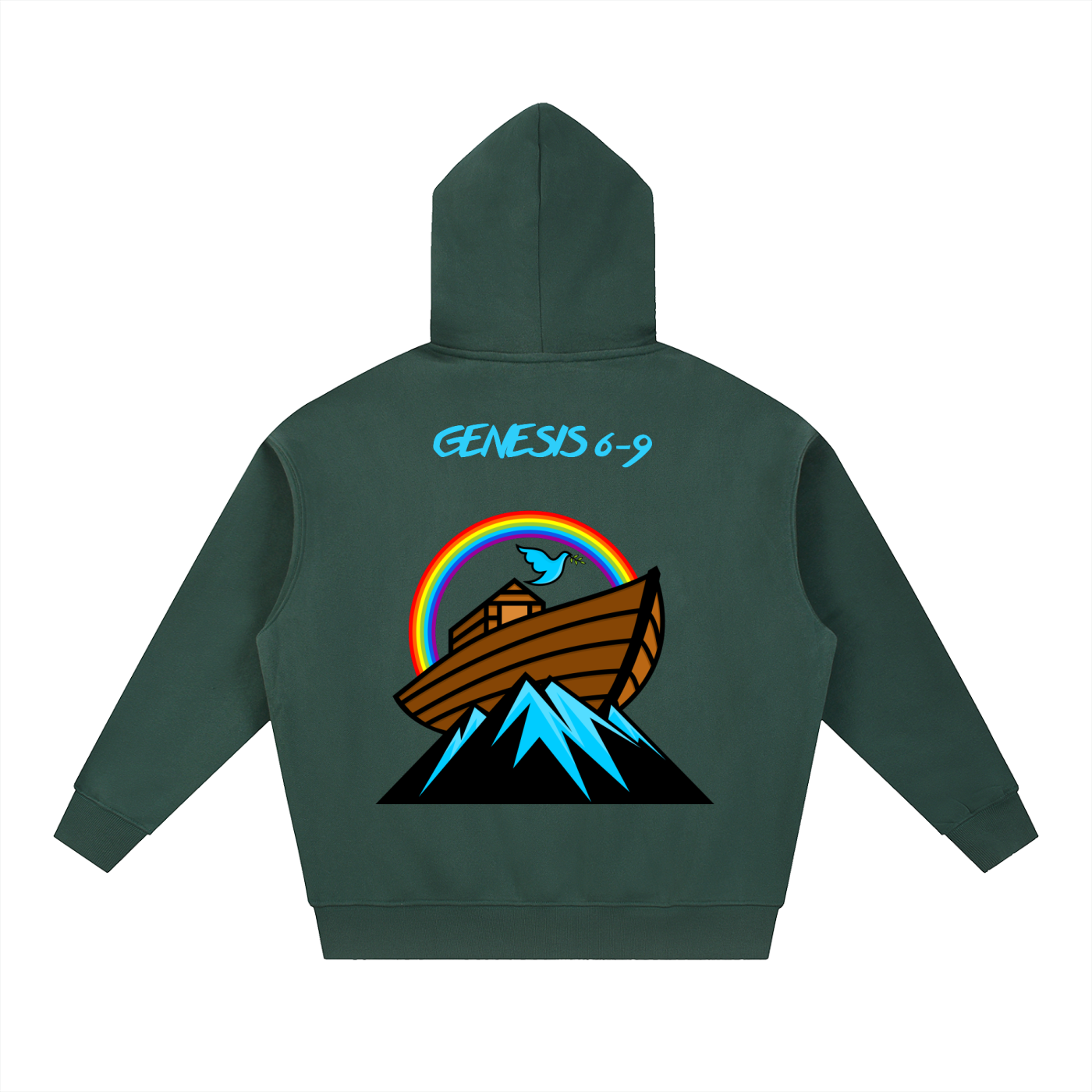 The "Noah's Ark" (Genesis 6-9) Heavyweight Zip-Up