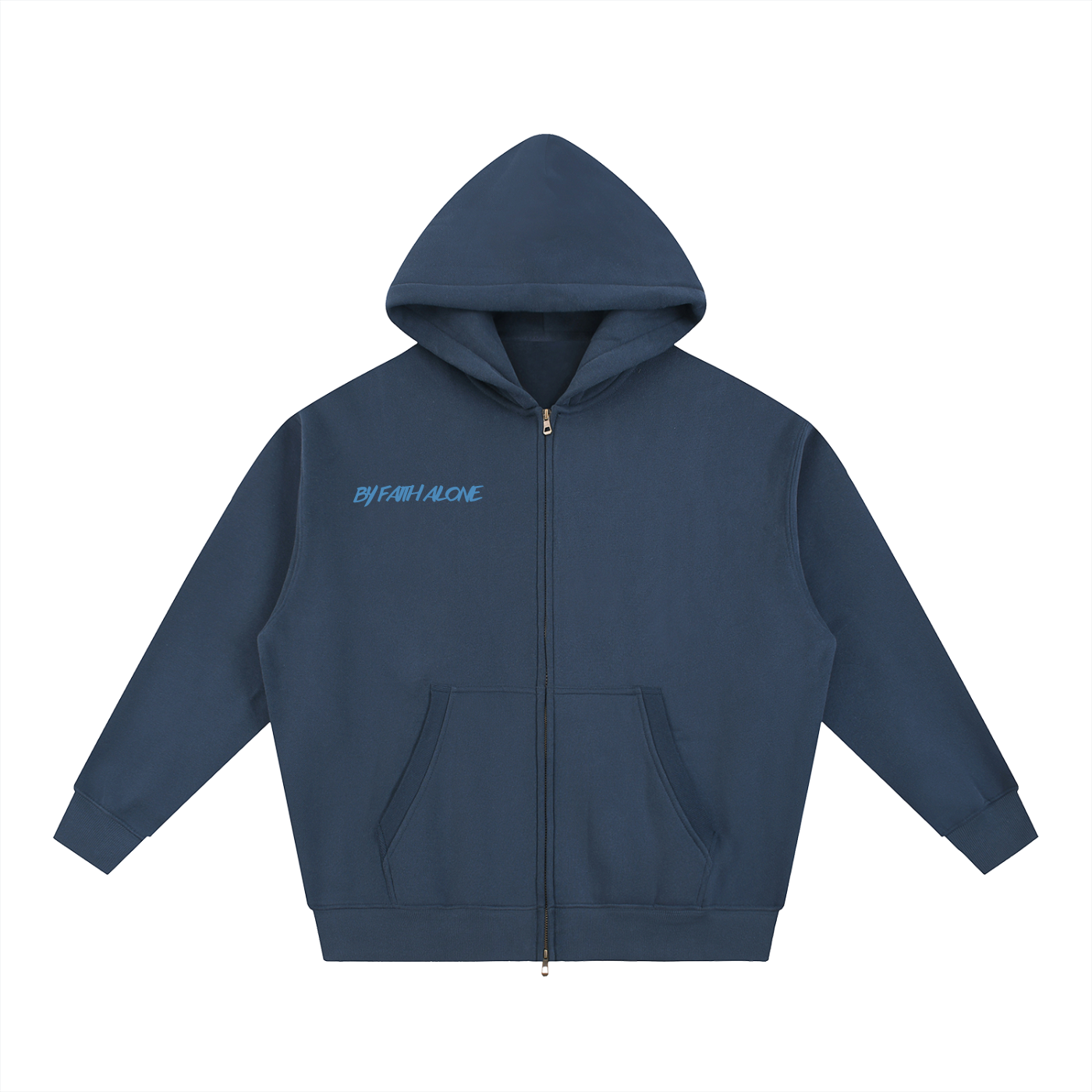 The "Parting of the Sea" (Exodus 14:21-22) Heavyweight Zip-up