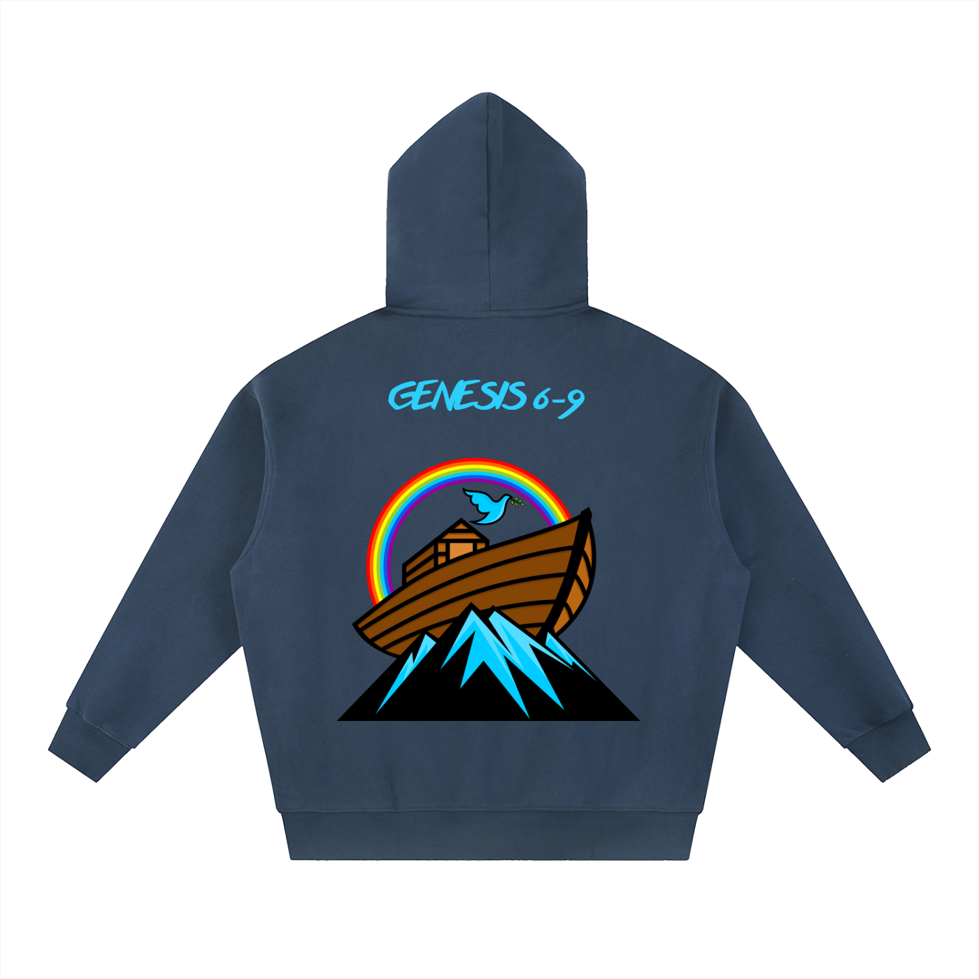 The "Noah's Ark" (Genesis 6-9) Heavyweight Zip-Up