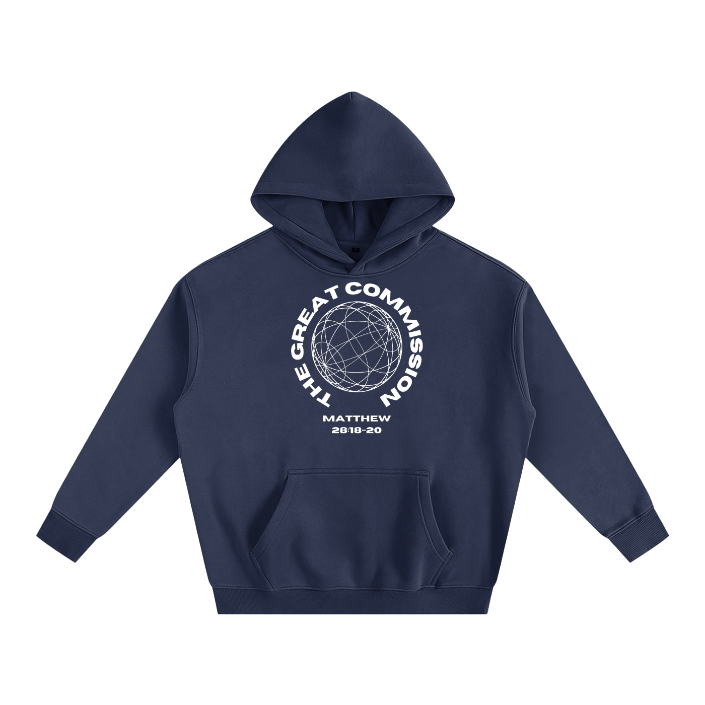 "The Great Commission" Oversize Fleeced Hoodie