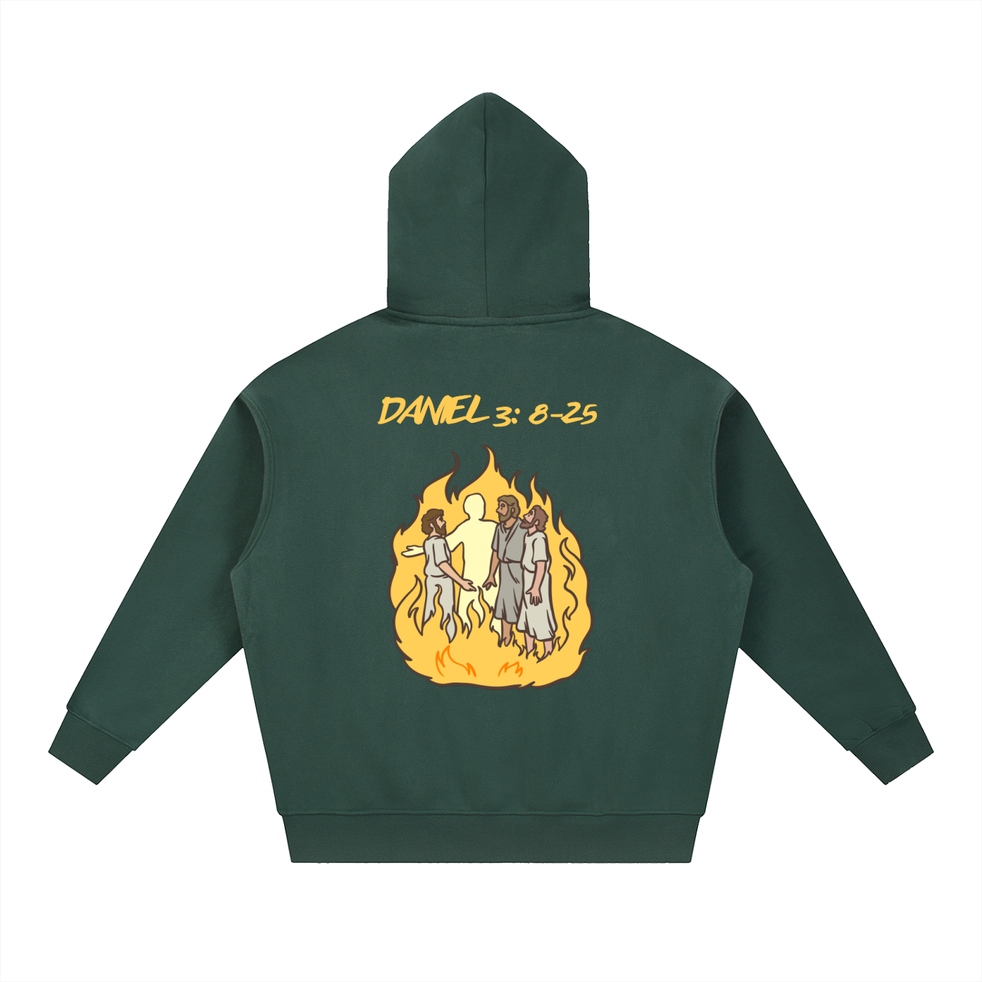 The "Fourth Man in the Fire" (Daniel 3:8-25) Heavyweight Zip-Up