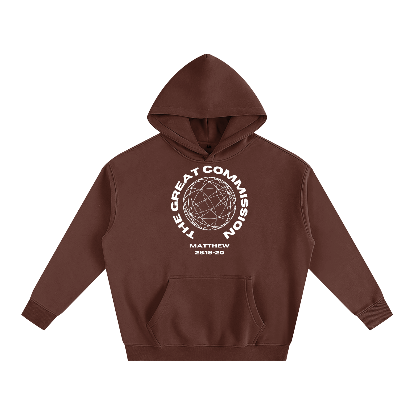 "The Great Commission" Oversize Fleeced Hoodie