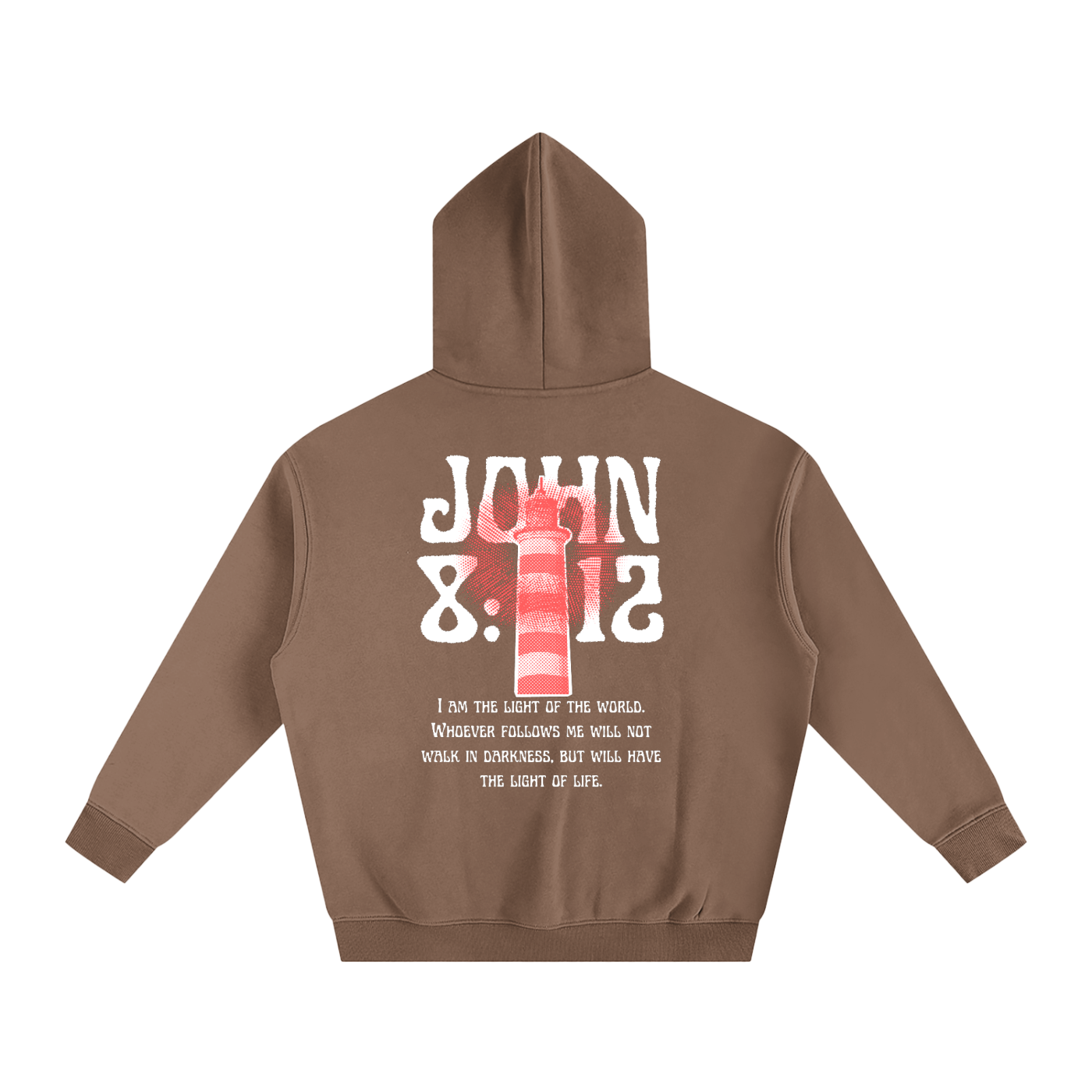 The "I'm the Light of the World" Oversize Fleeced Hoodie