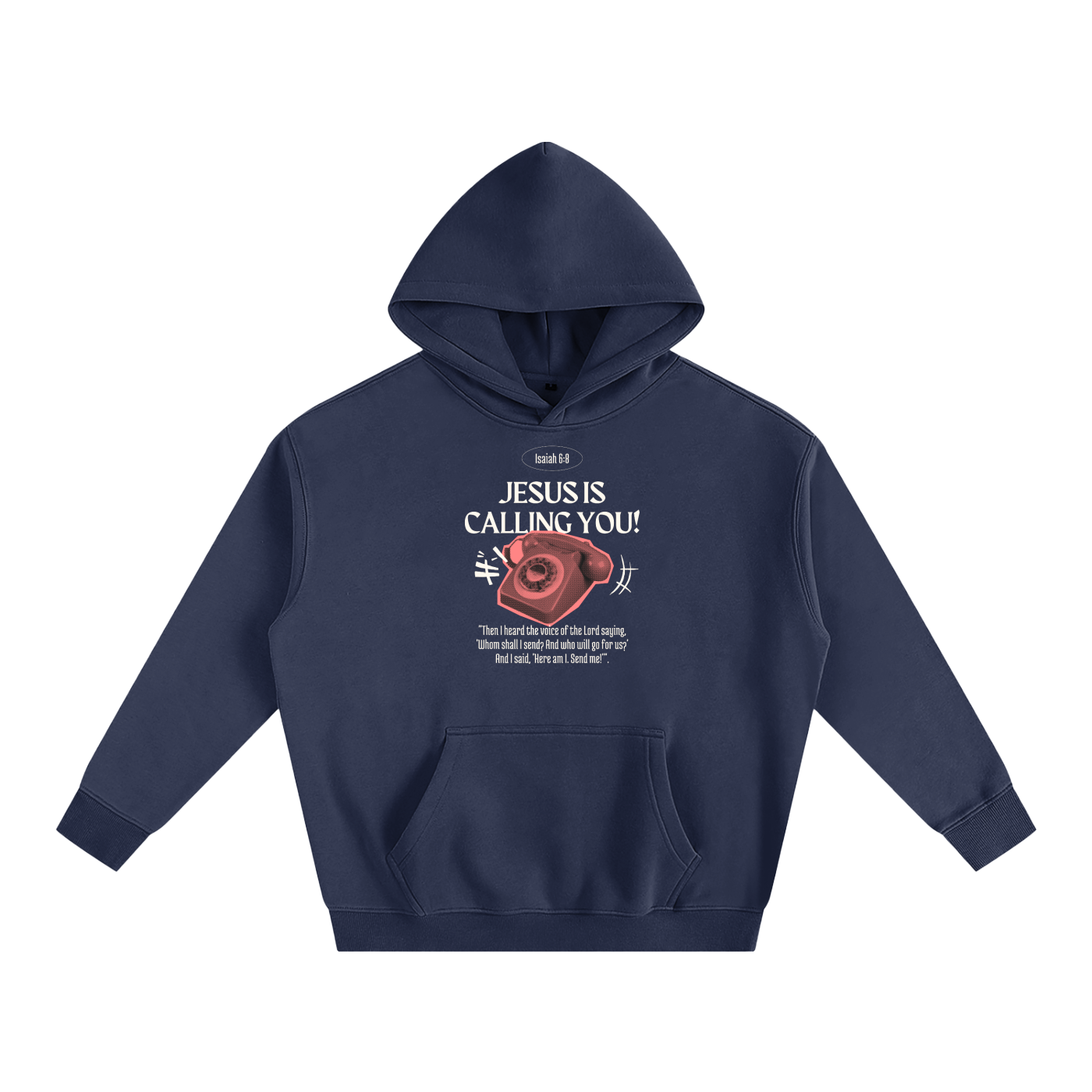 "Heaven's Call" Oversize Fleeced Hoodie