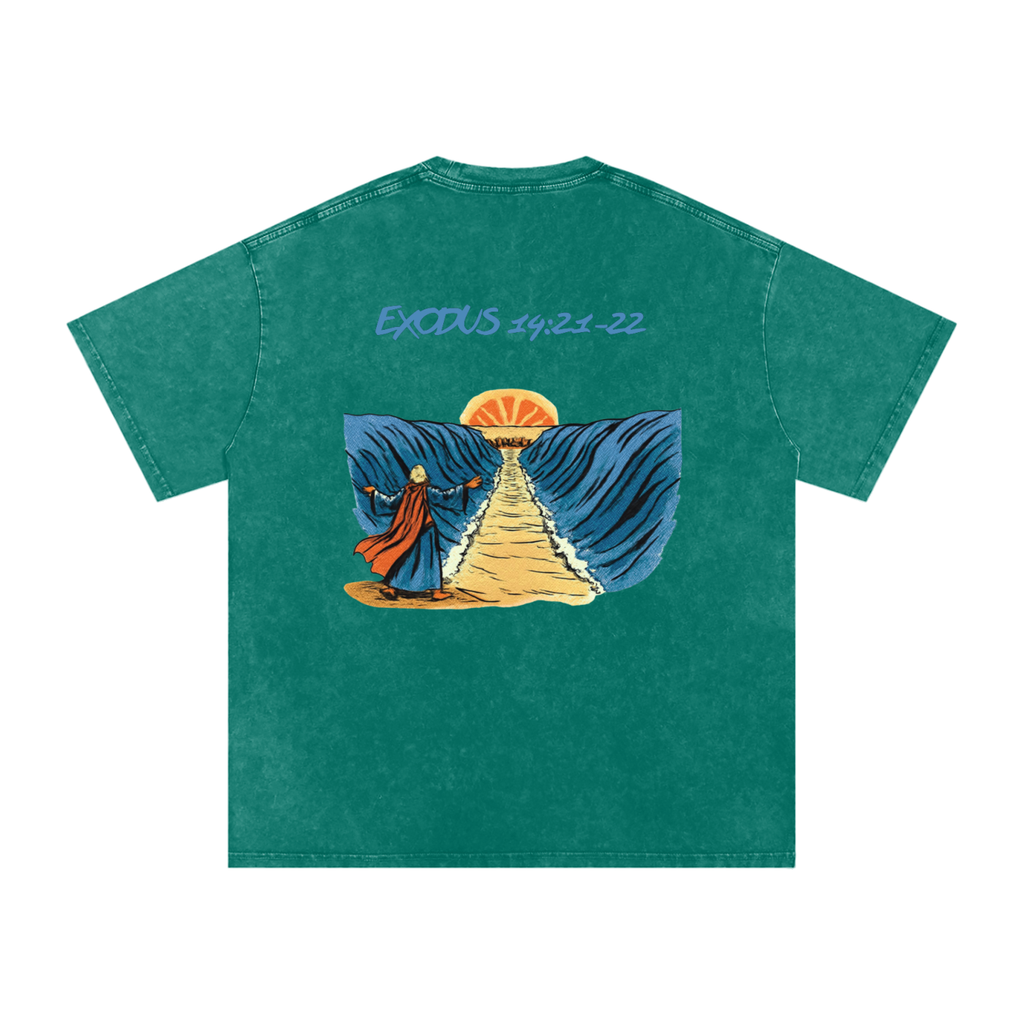 The "Parting of the Sea" Washed Oversized Tee