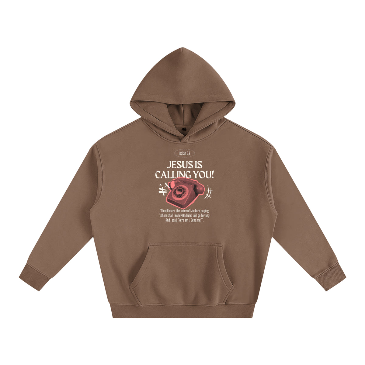"Heaven's Call" Oversize Fleeced Hoodie